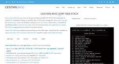 Desktop Screenshot of centminmod.com