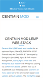 Mobile Screenshot of centminmod.com